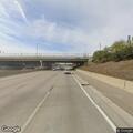 Lane closure setup on eastbound I-696 near Schoenherr
