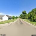 Traffic stop of blue Chevrolet Equinox