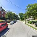 Unoccupied vehicle without tag near Fulton Avenue