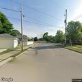 Loose dog in roadway near Lakeshore Drive