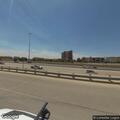 Traffic stop on westbound Marsha Sharp access road