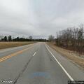 Vehicle off road on Highway 16 near Hick Springs