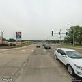 Man and woman experiencing heat stroke at intersection