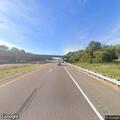 Minivan hits deer and blocks westbound highway lane