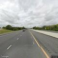 Flooded roadway on I-40 west at exit 209
