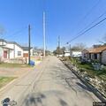 Traffic stop of white Chevy pickup on Sabine Street