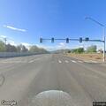 Plastic sheet blocking westbound lane on WA-240