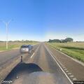 Traffic stop on Highway 90 at Turner Road
