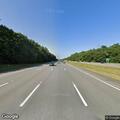 Pickup crashes into I-95 median guardrail