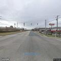 Driver detained after stop on blue Honda Civic