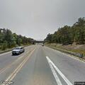 Single-car crash with guardrail damage on Route 6