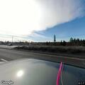 Road hazard on southbound Bend Parkway