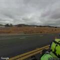 Reckless red sedan with passenger calling for help