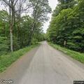Tree blocking road on Michigan Hollow Road