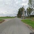 Driver in older truck runs off road into field