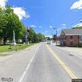Vehicle crashes into power lines on Elm Street