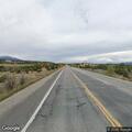 Traffic control for cattle on Highway 285
