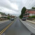 Loose service dog running on Catawissa Street