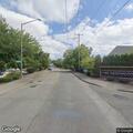 Trash fire set near bus stop on South Fisher Place