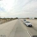 Traffic break for tire debris on Highway 60
