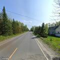 Vehicle hit deer on Lily Bay Road