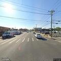 Car smoking at Clearstream Avenue and West Merrick Road