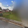 Water main break near construction site