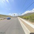 Trash bag blocking lane on Interstate 15