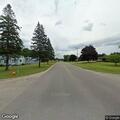 Traffic stop on black Cadillac SUV in Cheboygan