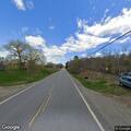 Car and deer collision on Higgins Hill Road