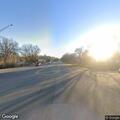 Motorcycle crash with injured person in road