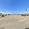 Traffic stop on white Cadillac SUV