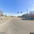 Traffic stop blocks lanes on South Military Street