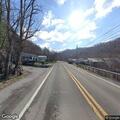 Traffic stop on white Ford pickup near Metheny Bridge