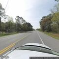 Driver crashes into fence after swerving on Piney Point Rd