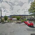 Minor crash in gas station parking lot