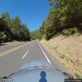 Deer carcass blocking lane on southbound Highway 101