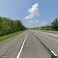 Erratic pickup towing trailer on I-90 westbound
