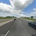 Two sedans crash on left shoulder of I-39 southbound