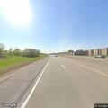 Single car crash into guardrail on I-94