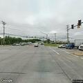 Person walking into traffic on Route 1