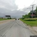 Vehicle hit by debris on interstate