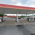 Suspicious vehicle parked at gas pump