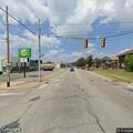 Utility pole on fire near 12th Street in Midland