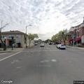Two-car crash blocking road at Church and Oak