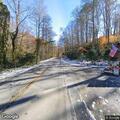 Tractor trailer blocking lanes on NC 28 near Fontana