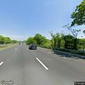 Motorcycle crash with car on Meadowbrook Parkway