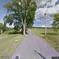Wire blocking roadway near Sand Hill Road