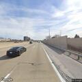 Disabled pickup with horse trailer on I-88 shoulder