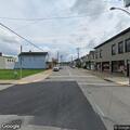 Injured deer blocking road after bridge in Charleroi